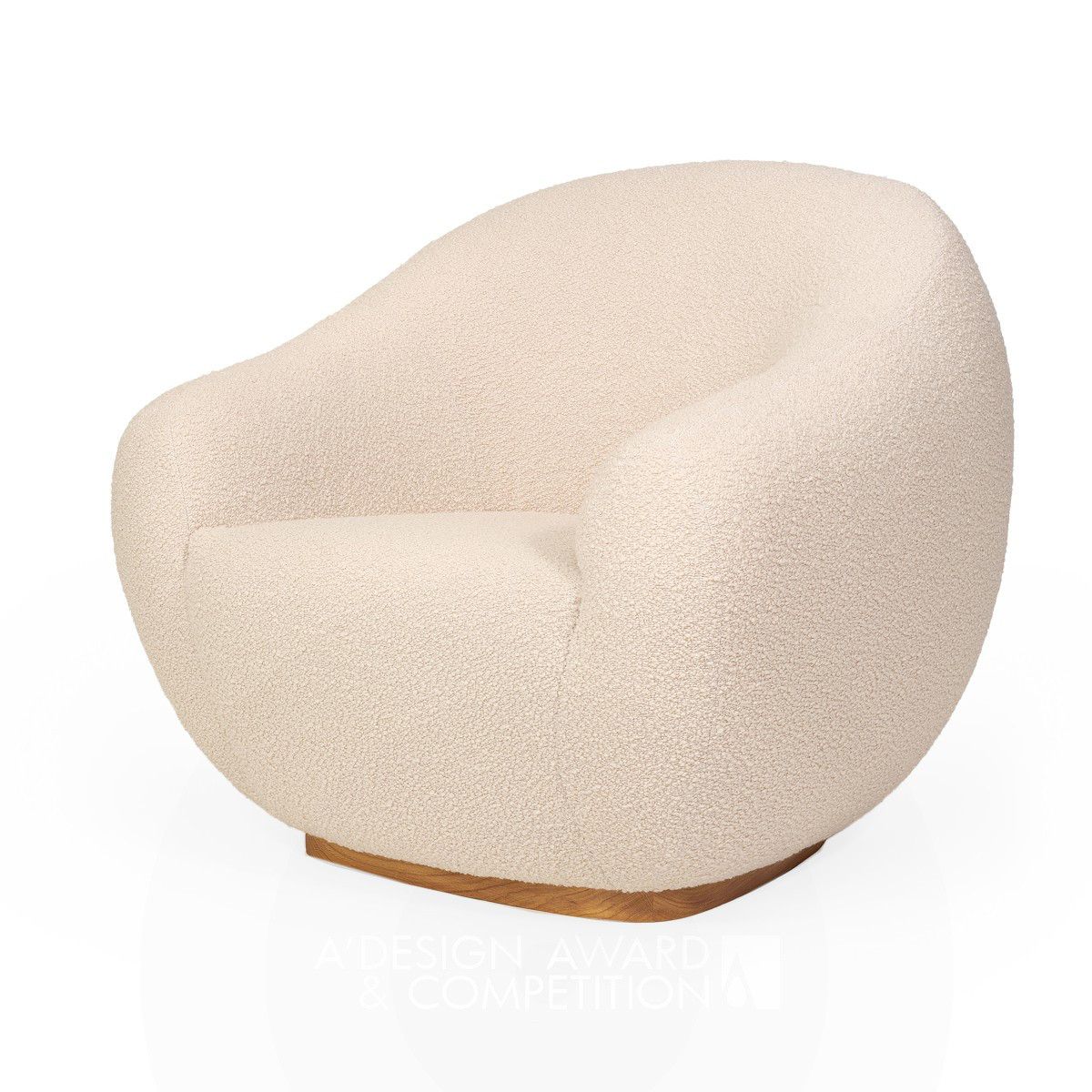 Niemeyer II Armchair by Joana Santos Barbosa Golden Furniture Design Award Winner 2022 