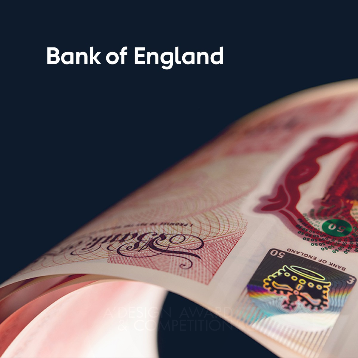 Bank of England Visual Identity by Matteo Ruisi and Peter McCabe Silver Graphics, Illustration and Visual Communication Design Award Winner 2022 