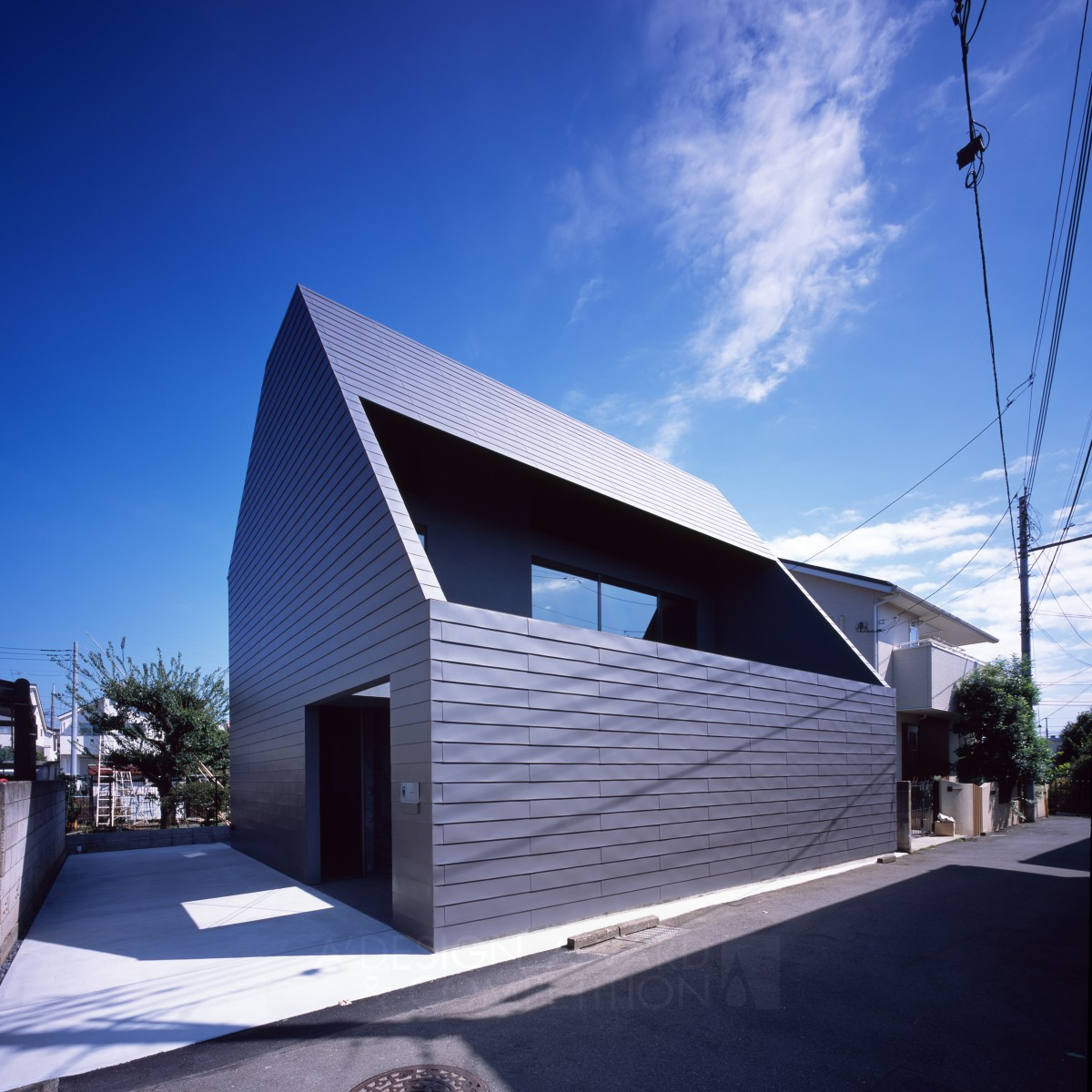 Cover Residence by Satoshi Kurosaki Bronze Architecture, Building and Structure Design Award Winner 2022 