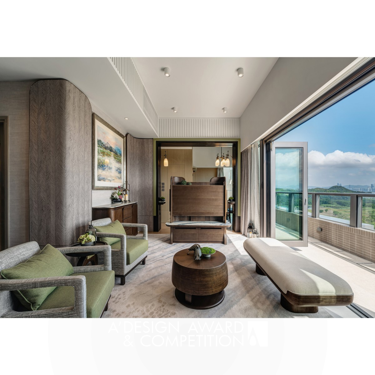 Wetland Seasons Park Luxury Residential by Yuna Au Yeung Iron Interior Space and Exhibition Design Award Winner 2022 