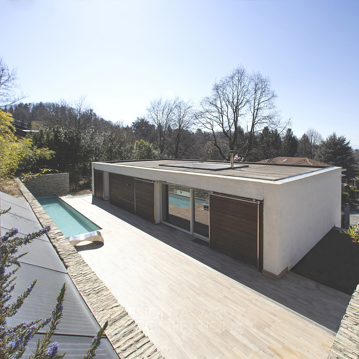 Casa Della Quercia Single Family Villa by Andrea Brunazzi Iron Architecture, Building and Structure Design Award Winner 2022 