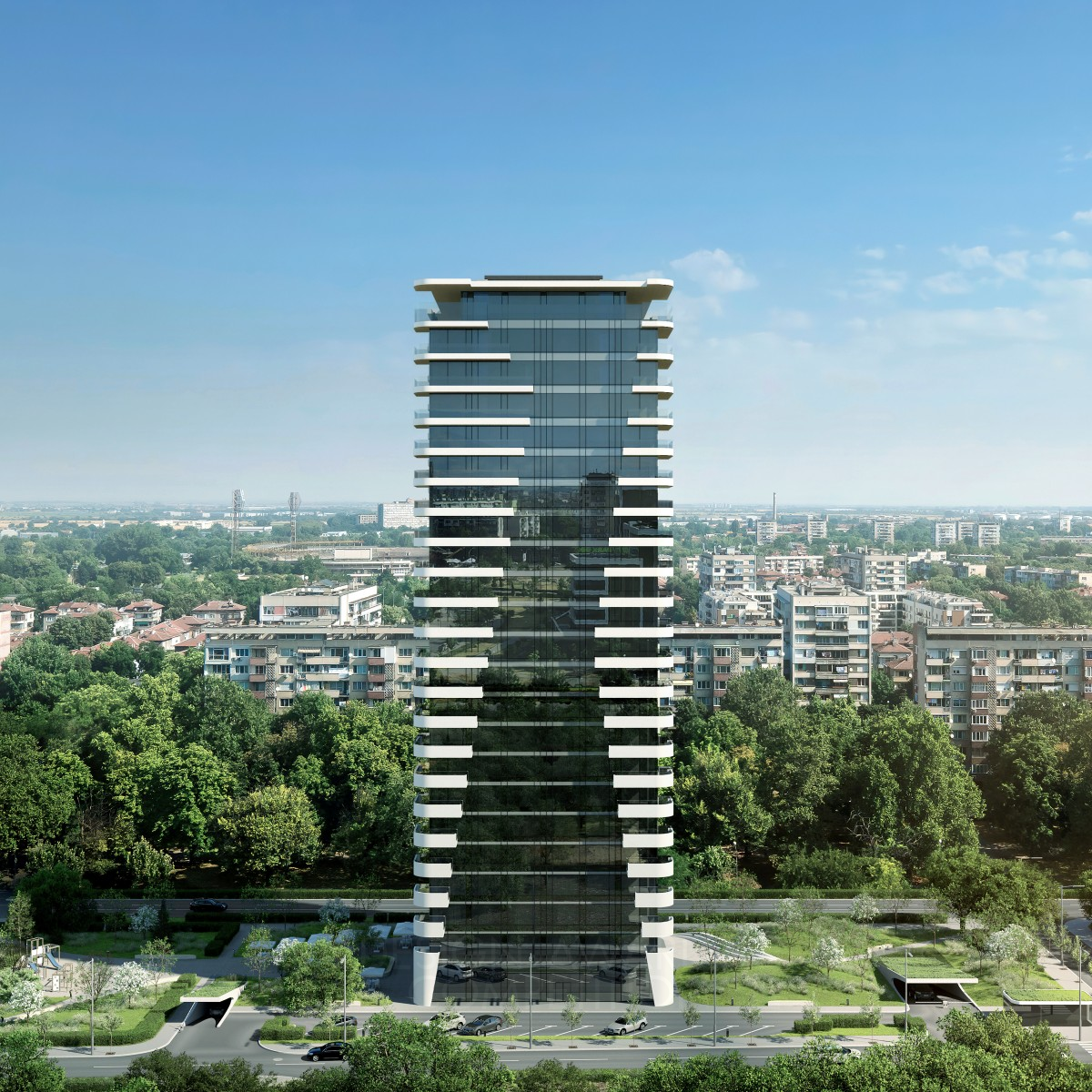 Royal River Residential Building by Starh - Svetoslav Stanislavov Iron Architecture, Building and Structure Design Award Winner 2022 