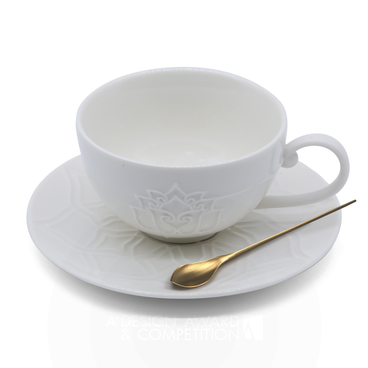 He He Lotus Coffee Cup by Sun Jian Iron Bakeware, Tableware, Drinkware and Cookware Design Award Winner 2022 