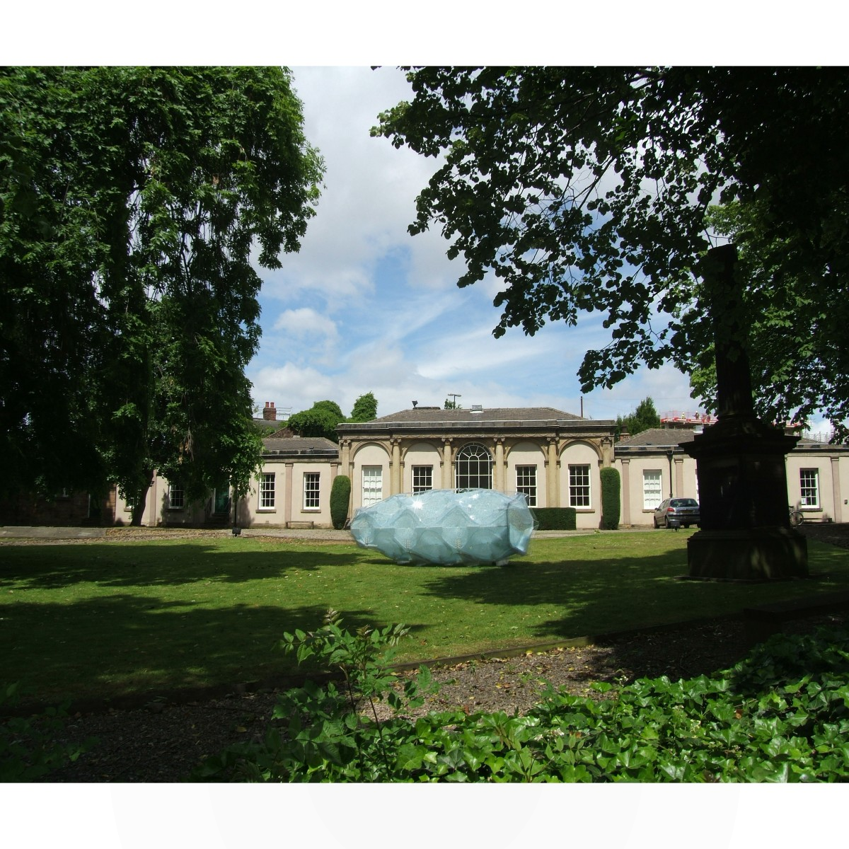 Aqua Scape the Orangery Version Whole Plastic Architecture by Fujiki Architectural Design Studio Silver Fine Arts and Art Installation Design Award Winner 2022 