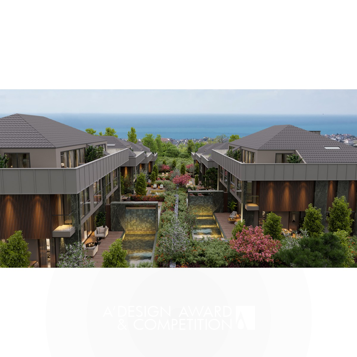 Lovin Maris Villas Residential Development by Quark Studio Architects Iron Architecture, Building and Structure Design Award Winner 2022 