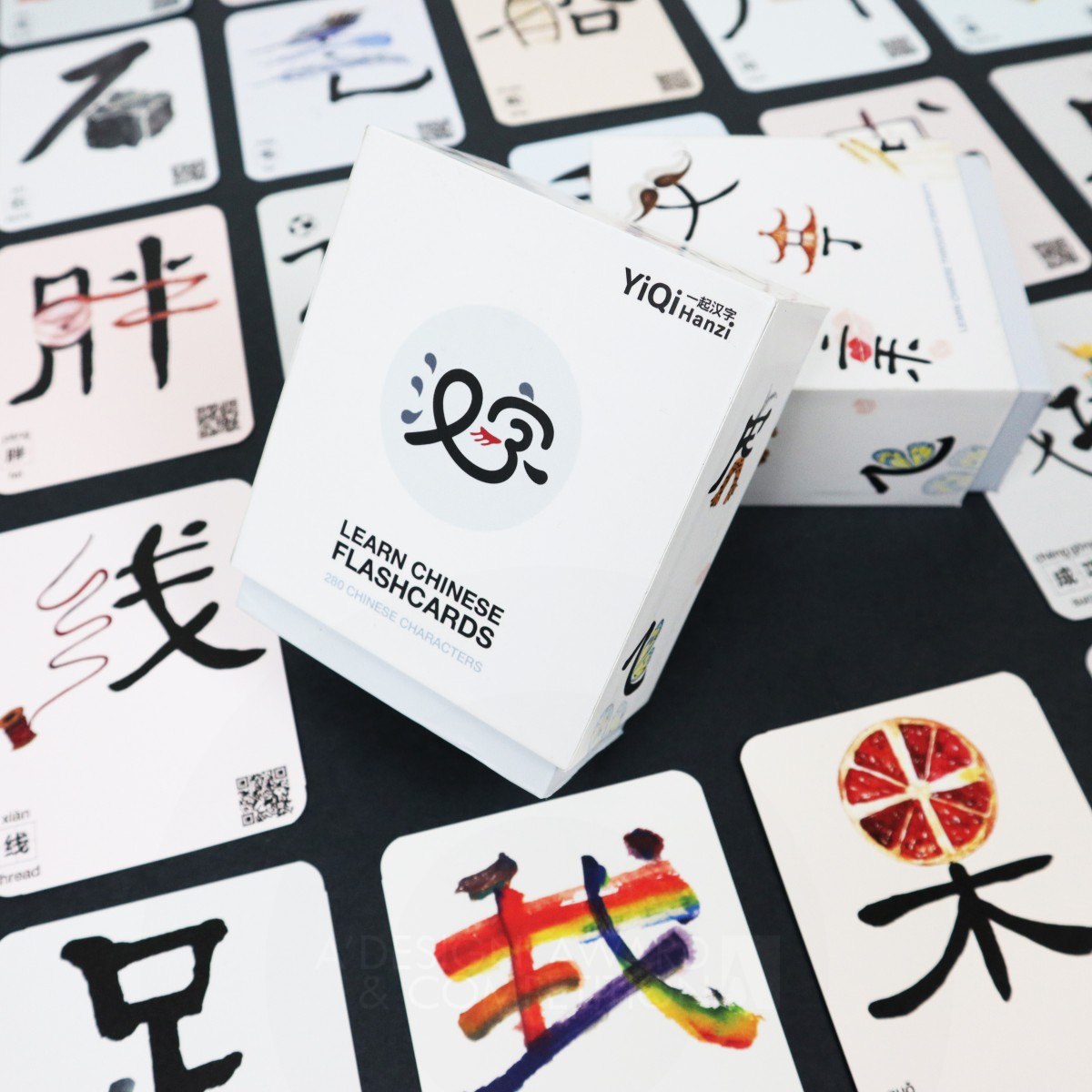 YiQi Hanzi Teaching Cards by Mengyu Cao Silver Education, Teaching Aid and Training Content Design Award Winner 2022 