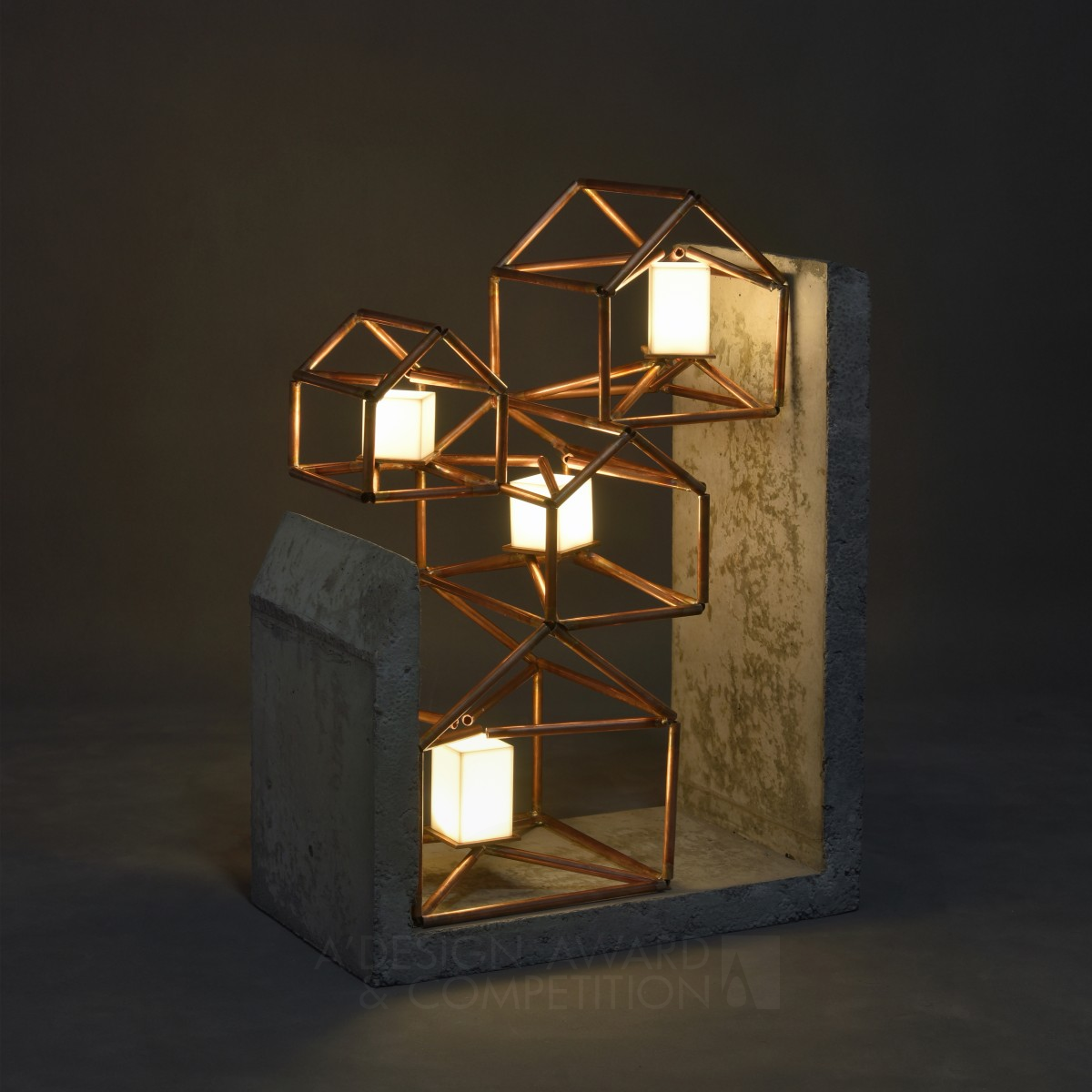 The Home Lamp by Nima Keivani Iron Lighting Products and Fixtures Design Award Winner 2022 