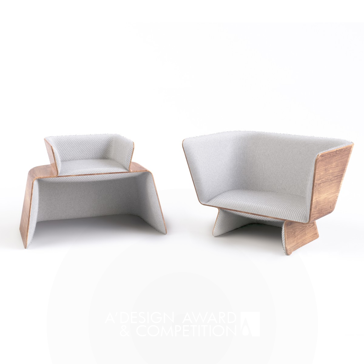 Zazen Multifunctional Chair by Jingbin Xi Iron Furniture Design Award Winner 2022 