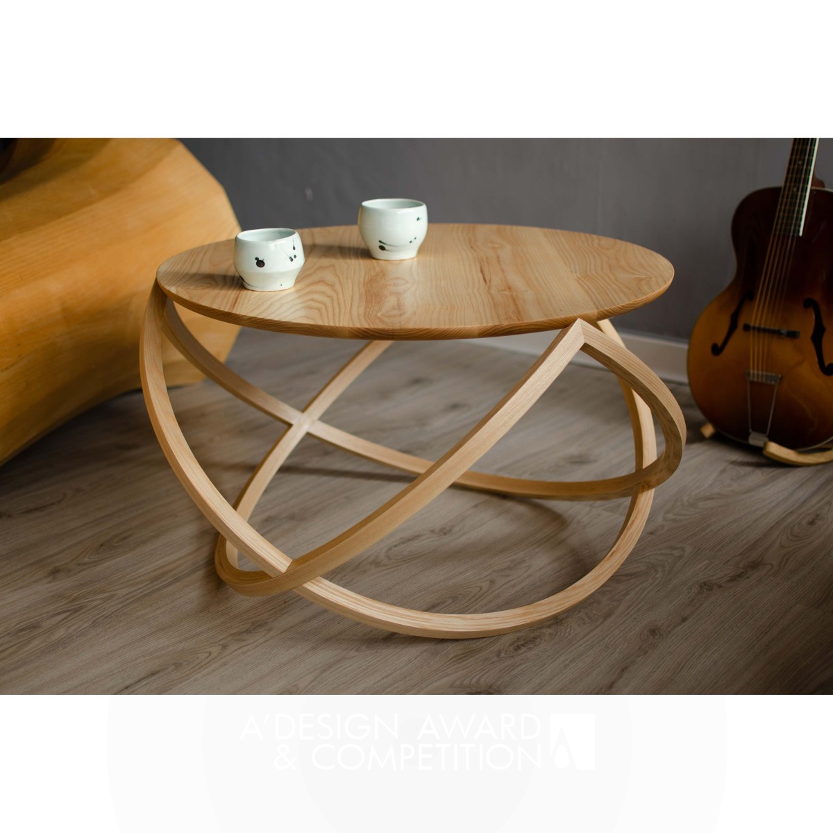 Arc Coffe Table by Hung Yuan Chang and Yu Hsien Chen Iron Furniture Design Award Winner 2022 