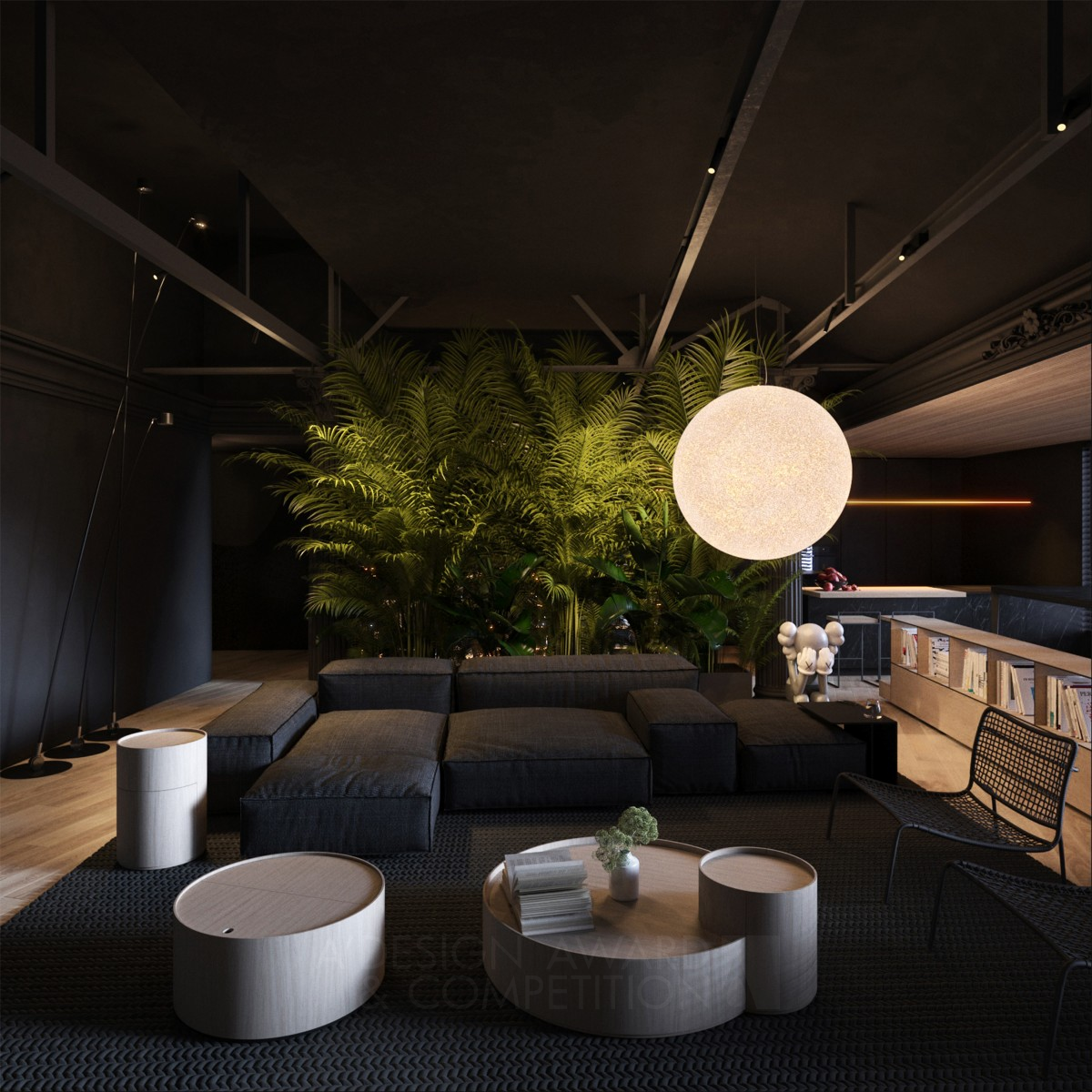 Nero Apartment by Alexandru Zingaliuc Bronze Interior Space and Exhibition Design Award Winner 2022 