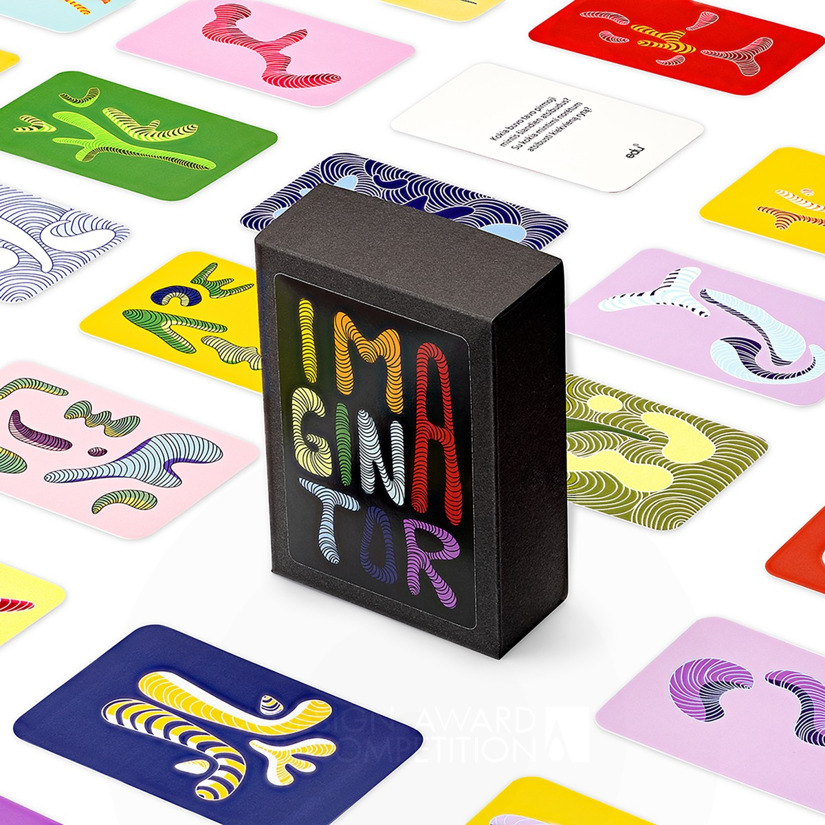 Imaginator Imagination Game Cards by Neringa Orlenok Silver Toys, Games and Hobby Products Design Award Winner 2022 