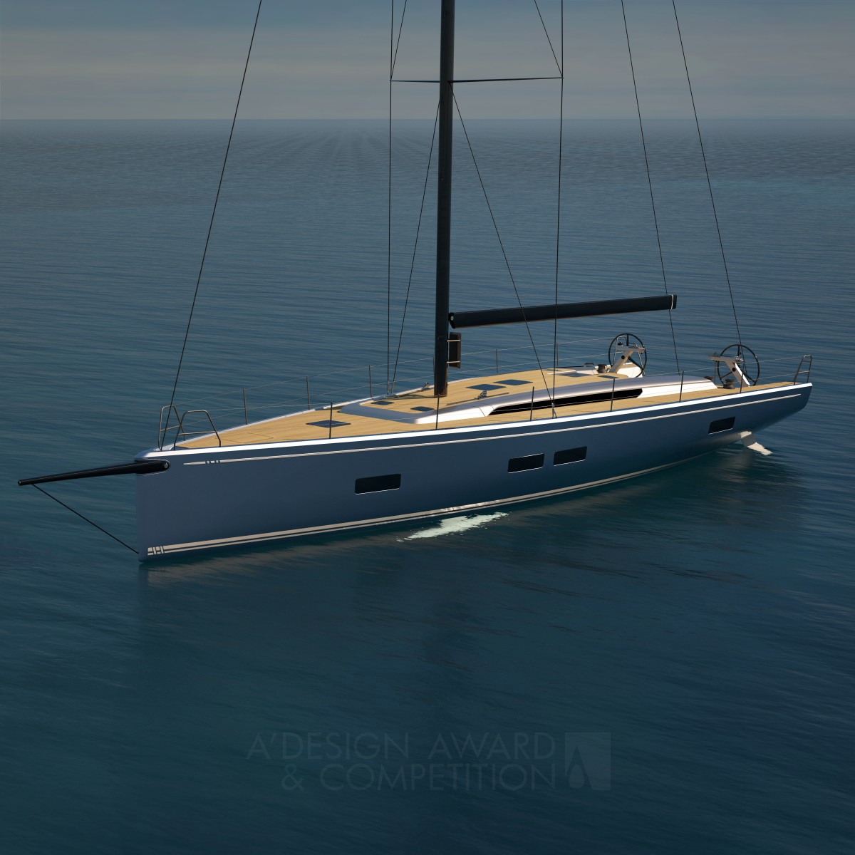 54ft Racer Cruiser High Performance Yacht by Harry Miesbauer Bronze Yacht and Marine Vessels Design Award Winner 2022 