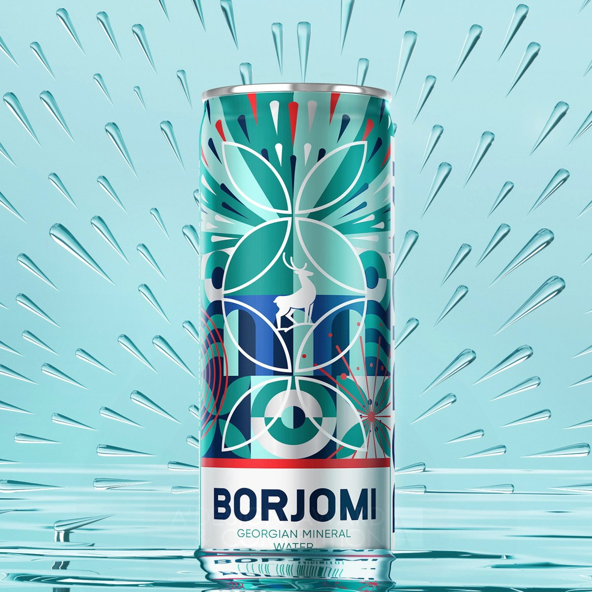 Borjomi Limited Edition Packaging by Antonia Skaraki Bronze Packaging Design Award Winner 2023 