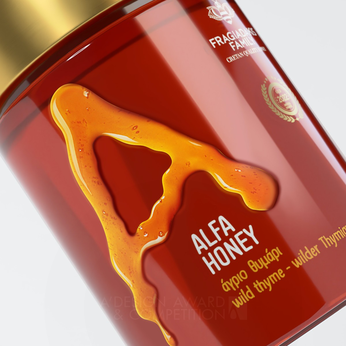 Alfa Honey Packaging by Antonia Skaraki Bronze Packaging Design Award Winner 2023 