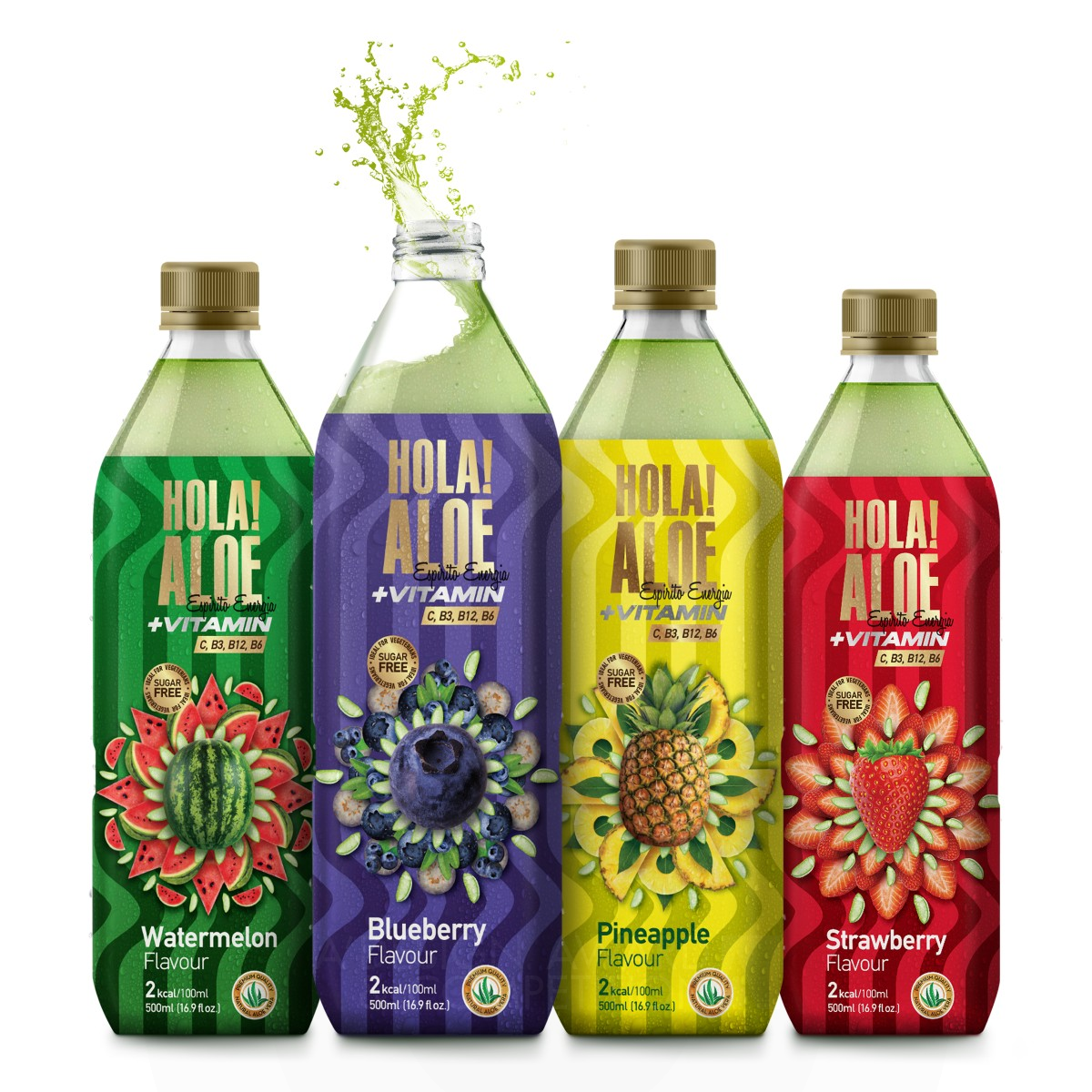 Hola Aloe Packaging by Antonia Skaraki Bronze Packaging Design Award Winner 2023 