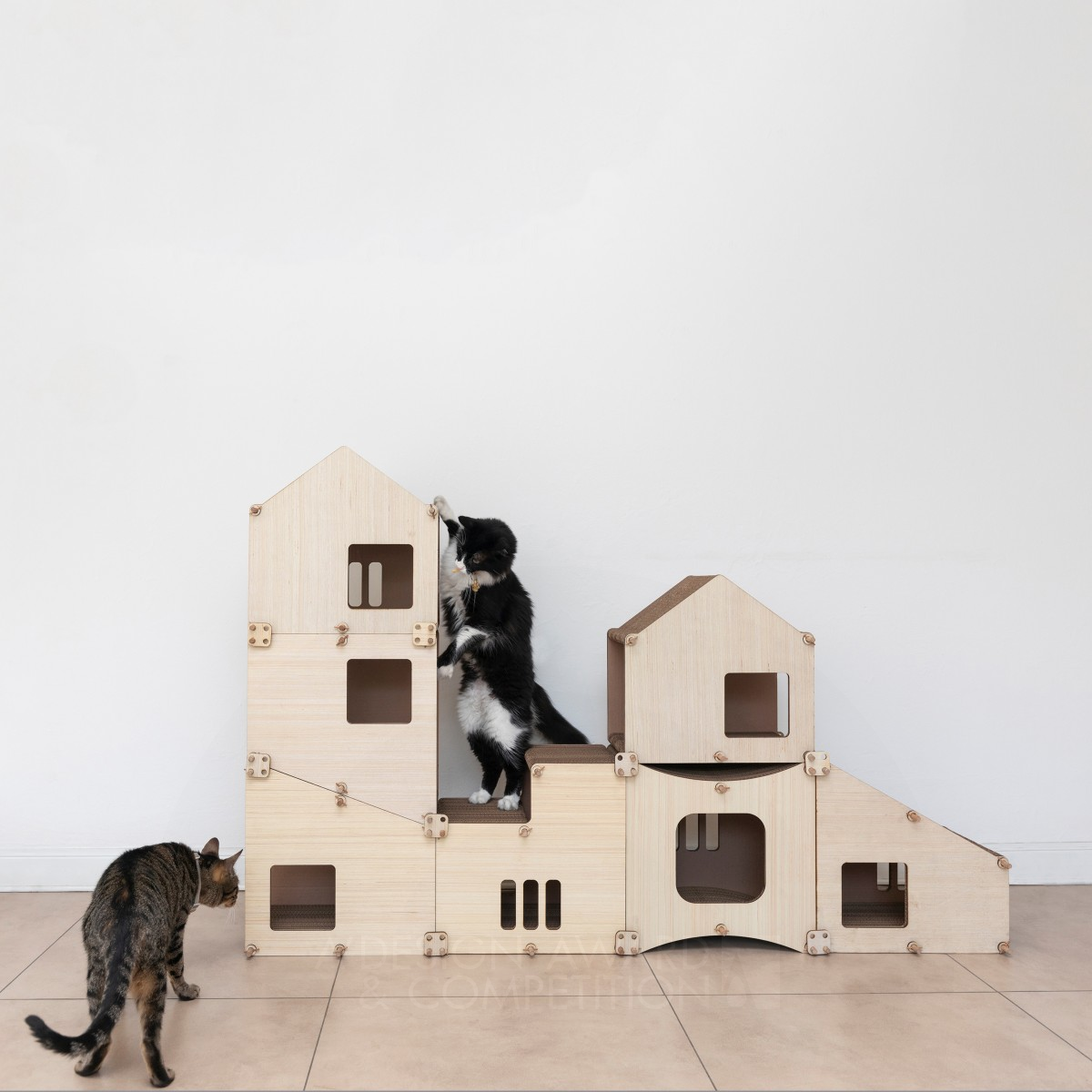 Mocats Multifunctional Cat Furniture by La Jato del Gato Silver Pet Care, Toys, Supplies and Products for Animals Design Award Winner 2023 