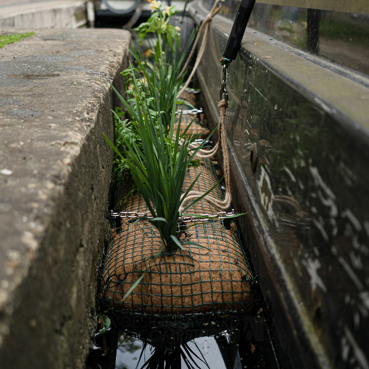 Boat Biologs Bioremediating Floating Raft Gardens by Riya Kuvavala Silver Sustainable Products, Projects and Green Design Award Winner 2023 