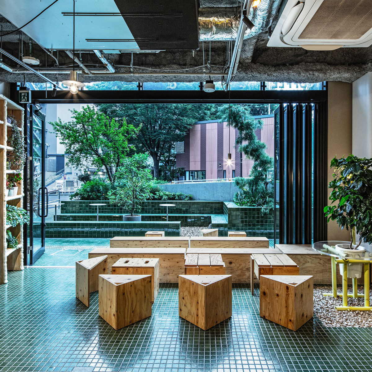 All Day Place Shibuya Hotel by Uds Ltd. Bronze Interior Space and Exhibition Design Award Winner 2023 