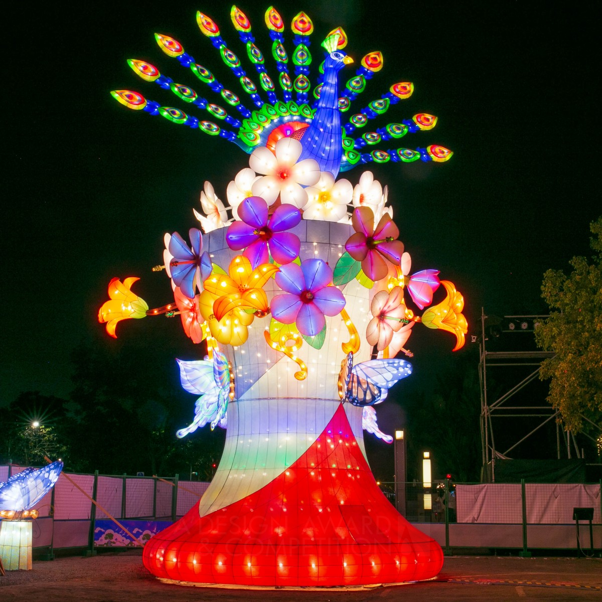 Dancing of Blooming Events by Lightup Life Co., Ltd. Iron Event and Happening Design Award Winner 2023 