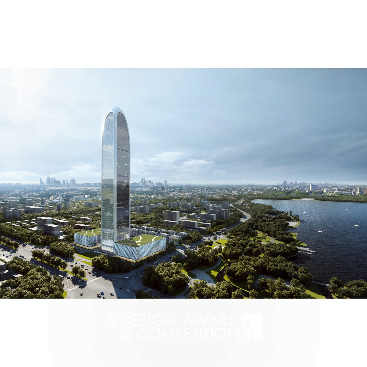 BLS World Trade Center by SEA Design Group Silver Architecture, Building and Structure Design Award Winner 2023 