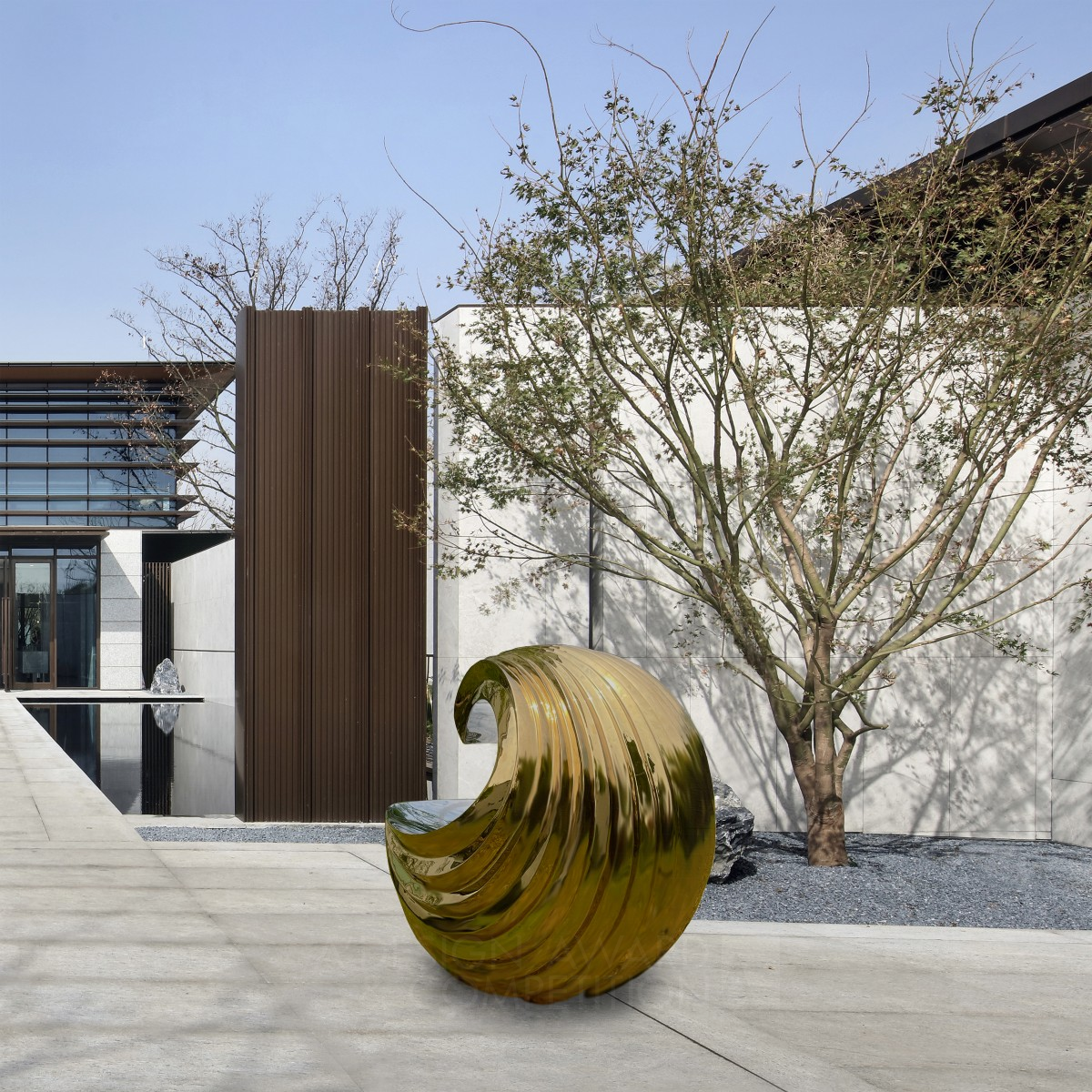 Gradual Change of the Circle Sculpture by Ying Hsi Liao Iron Fine Arts and Art Installation Design Award Winner 2023 