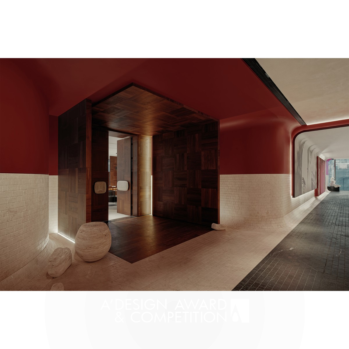 Fuya International  Clubhouse by Huang Xuanheng Bronze Interior Space and Exhibition Design Award Winner 2023 