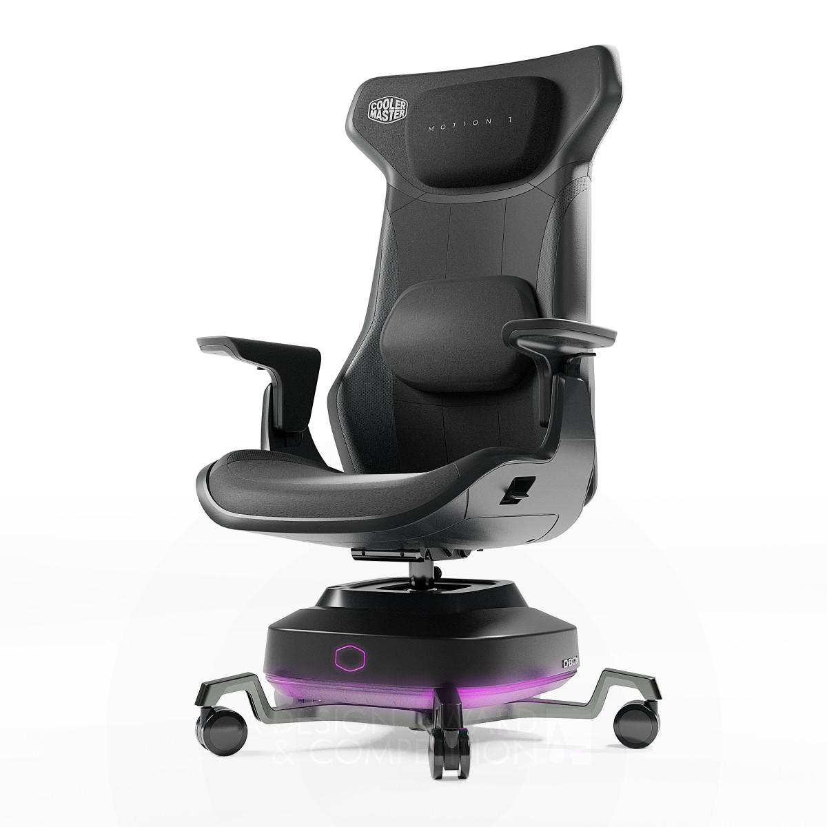 Cooler Master Motion 1 Haptic Gaming Chair by Cooler Master and Shakes Golden Computers and Peripheral Devices Design Award Winner 2023 