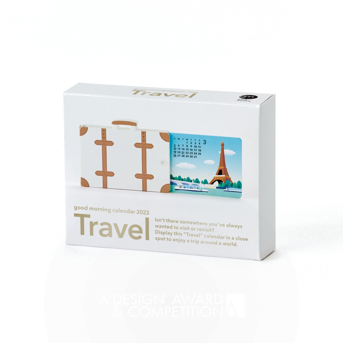 Travel Calendar by Katsumi Tamura Silver Graphics, Illustration and Visual Communication Design Award Winner 2023 