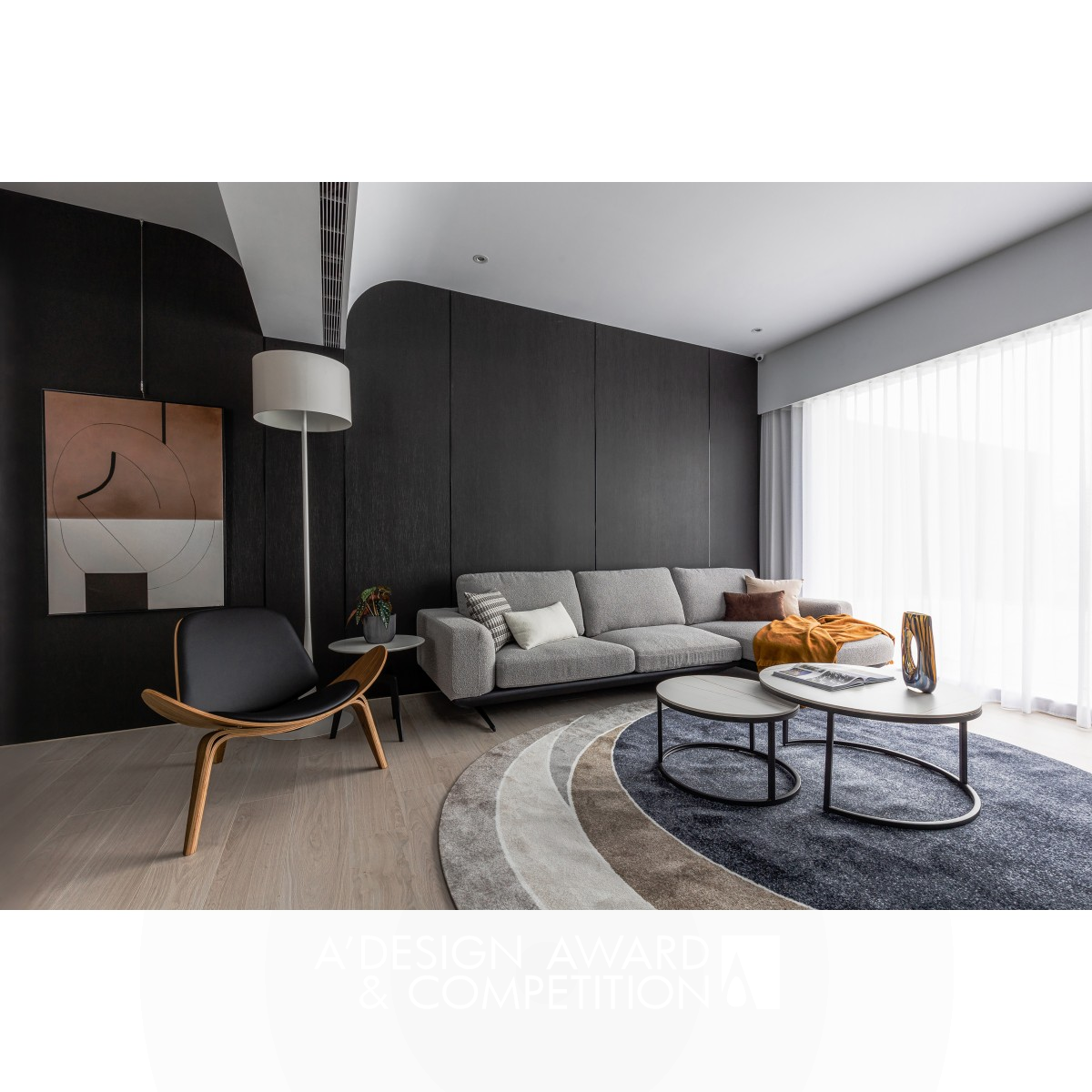 Sonus Fortium Apartment by Kevin Hsieh and Yunshuang Lin Iron Interior Space and Exhibition Design Award Winner 2023 