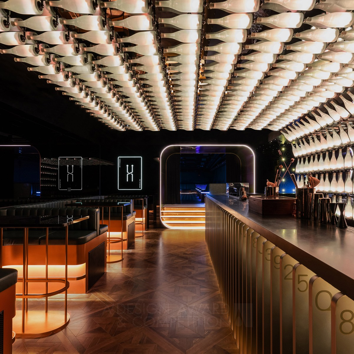 Shuffle Bar and Lounge by Nikki Ho LK Silver Interior Space and Exhibition Design Award Winner 2023 