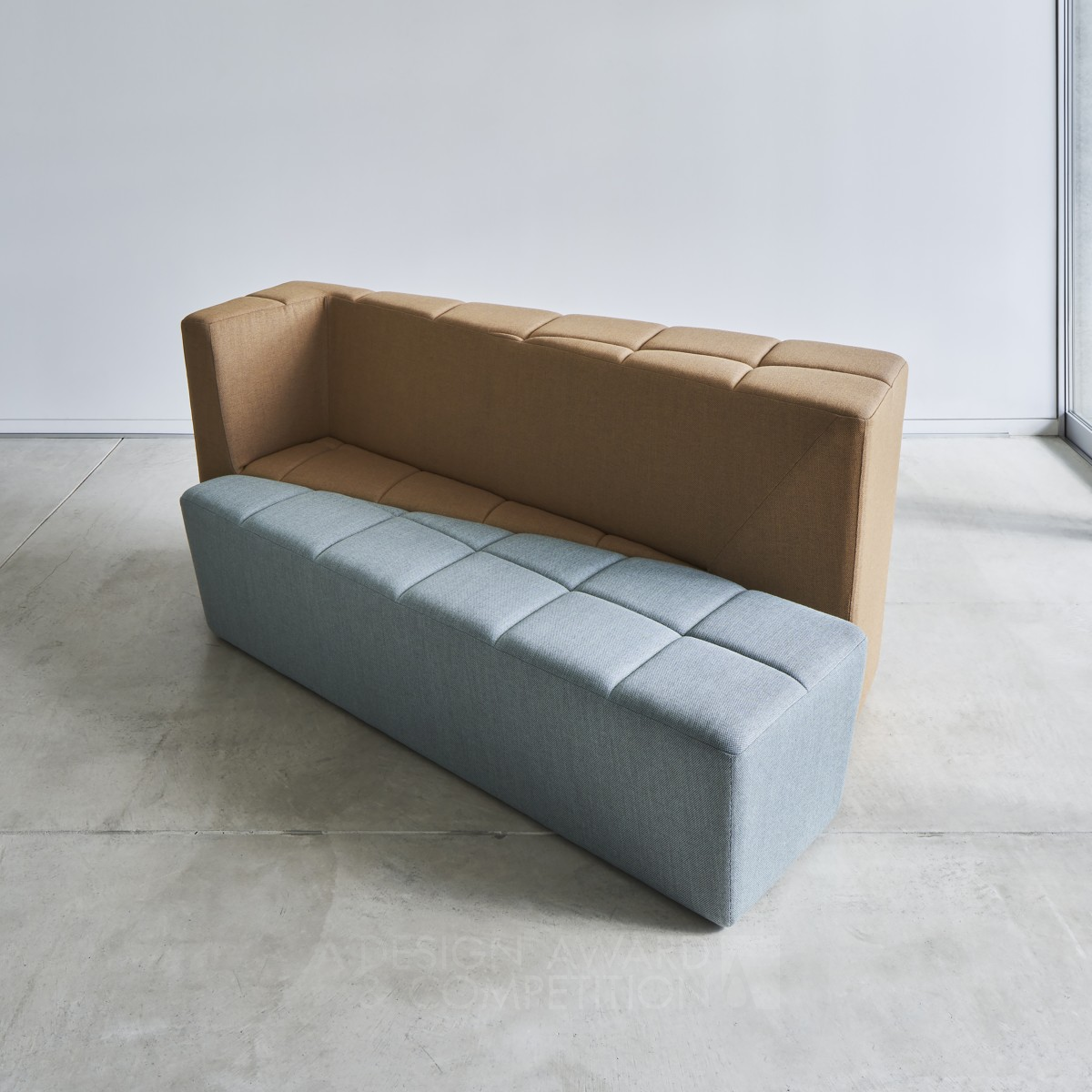 Overlap Sofa by Tomoki Doi Bronze Furniture Design Award Winner 2023 