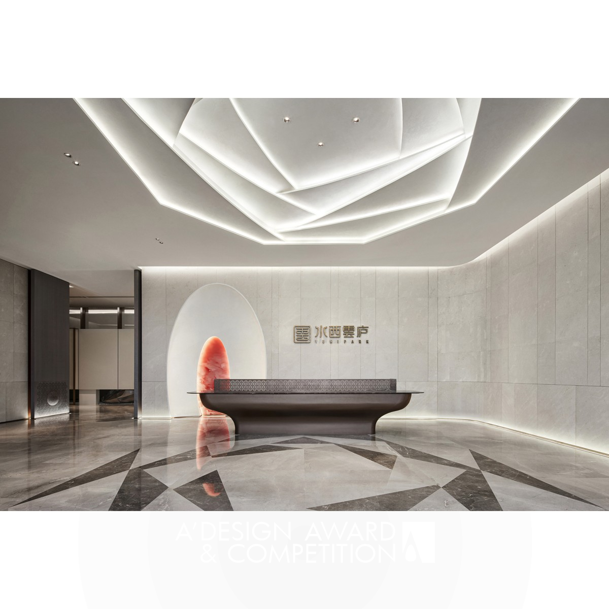 Yun Park Sales Office by Yongna Sheng Silver Interior Space and Exhibition Design Award Winner 2023 