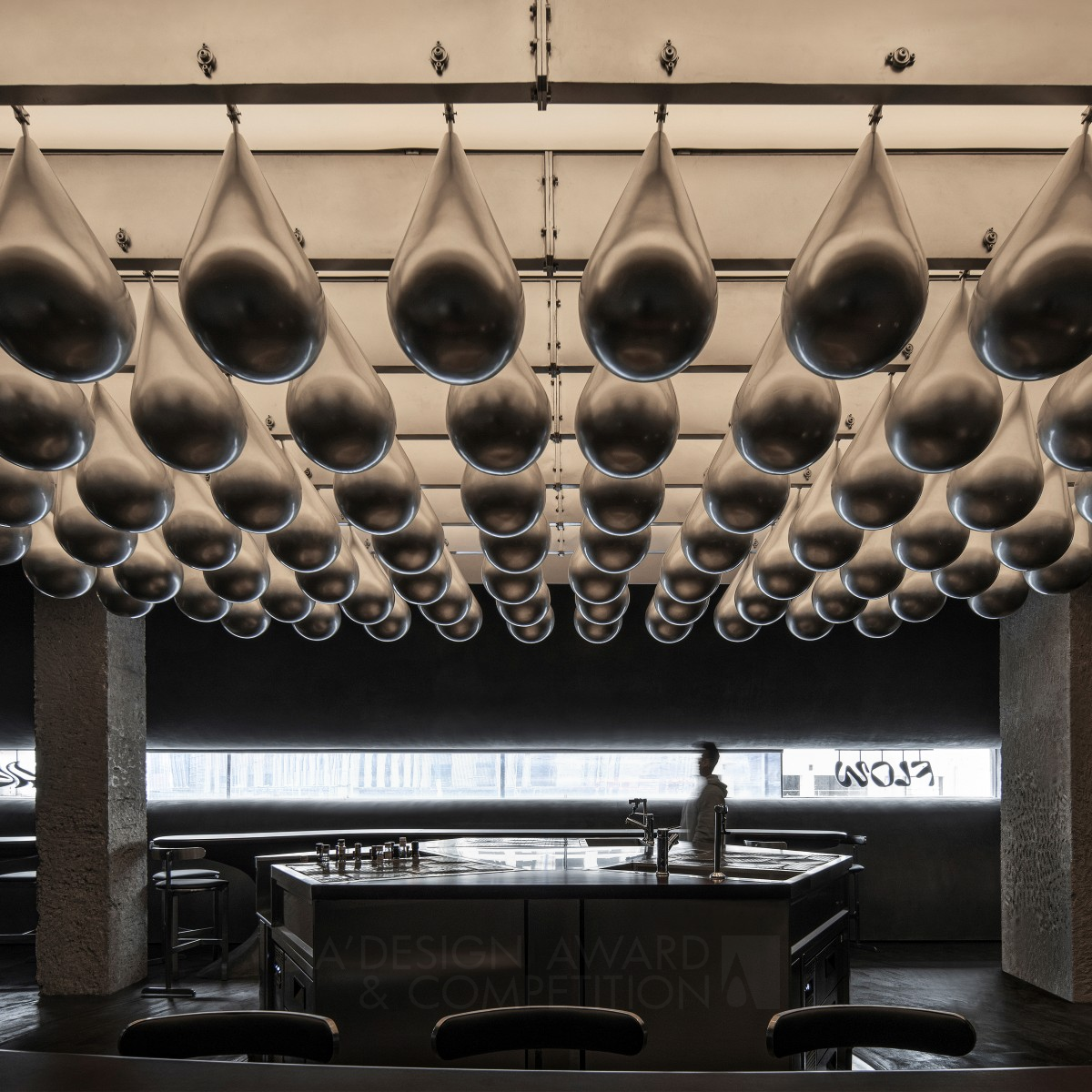 Flow Bar by Bo Zhou Golden Interior Space and Exhibition Design Award Winner 2023 