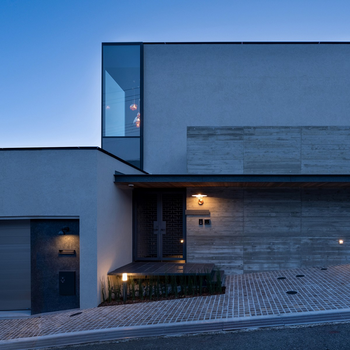 Glass Wall Residential House by Atsushi Hio Silver Architecture, Building and Structure Design Award Winner 2023 