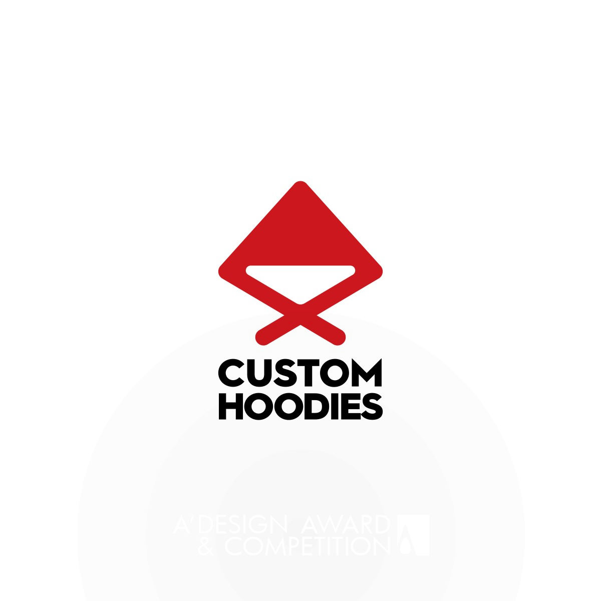 Custom Hoodies Logo by Marko Maciev Bronze Graphics, Illustration and Visual Communication Design Award Winner 2023 