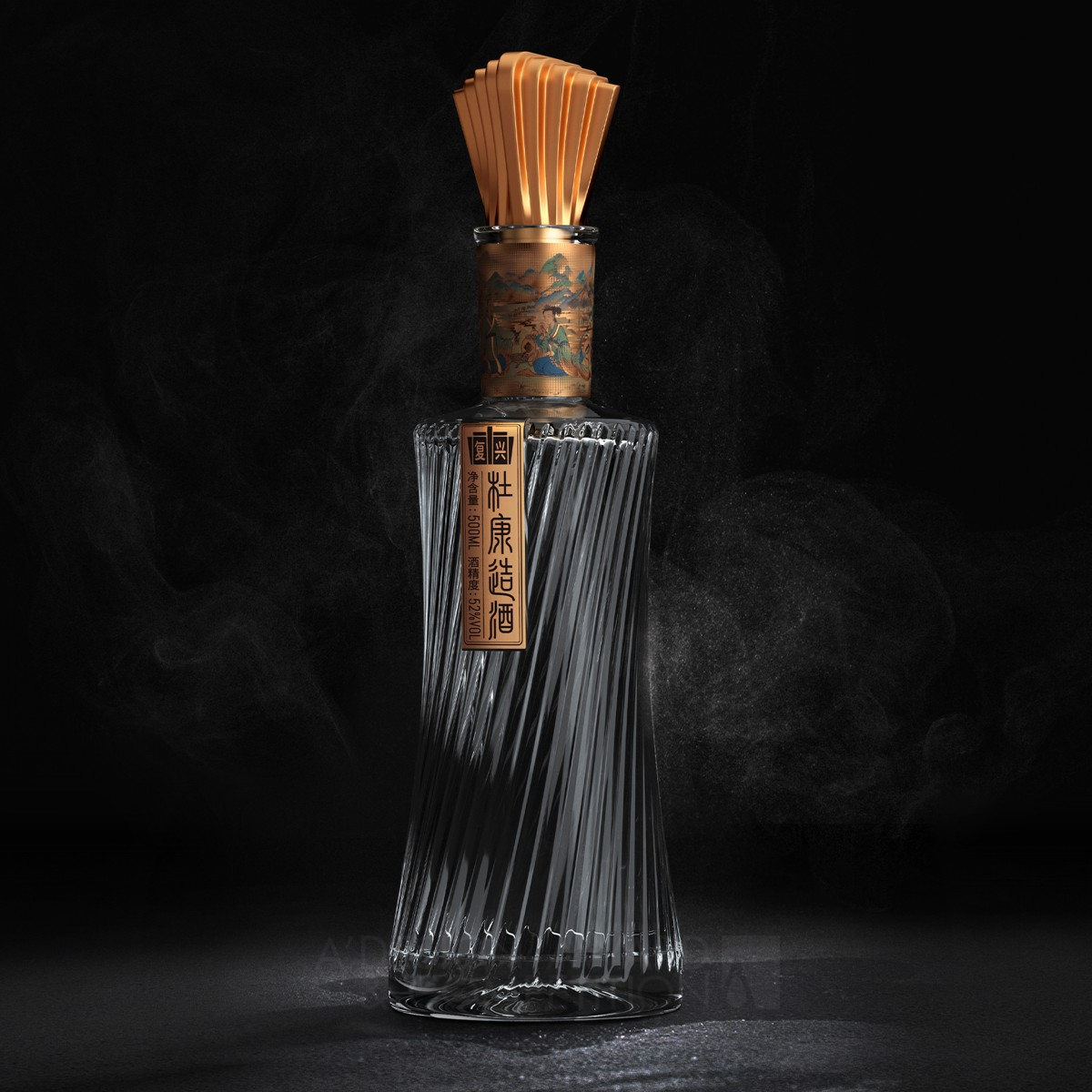 Dukang Liquor The Maker of Chinese Baijiu by Tiger Pan Silver Packaging Design Award Winner 2023 