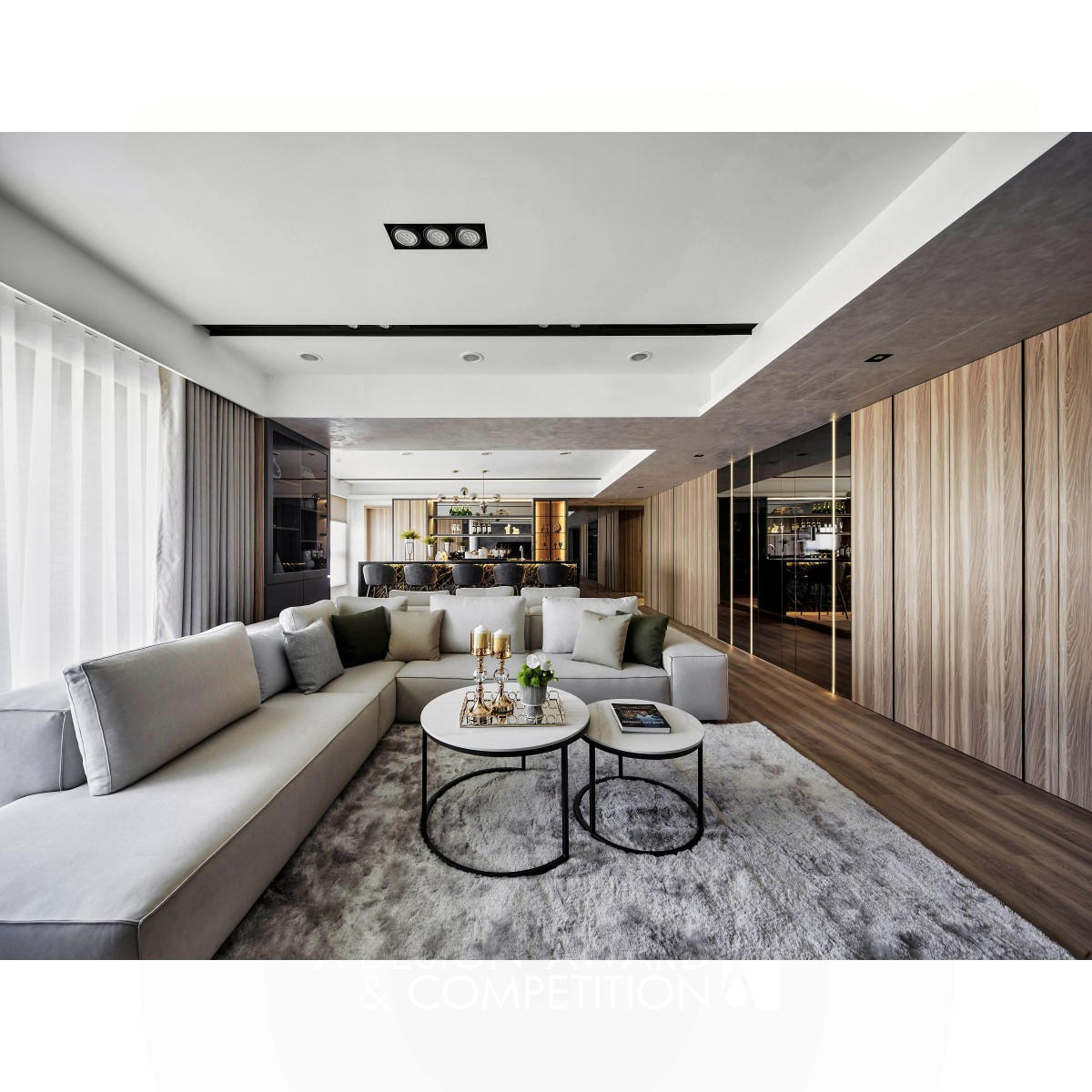 Pristine Elegance Residence by Green House Bronze Interior Space and Exhibition Design Award Winner 2023 