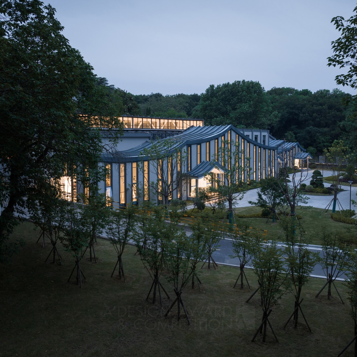 Meishan Mining Smart Center by Saiwen Liu Silver Architecture, Building and Structure Design Award Winner 2023 