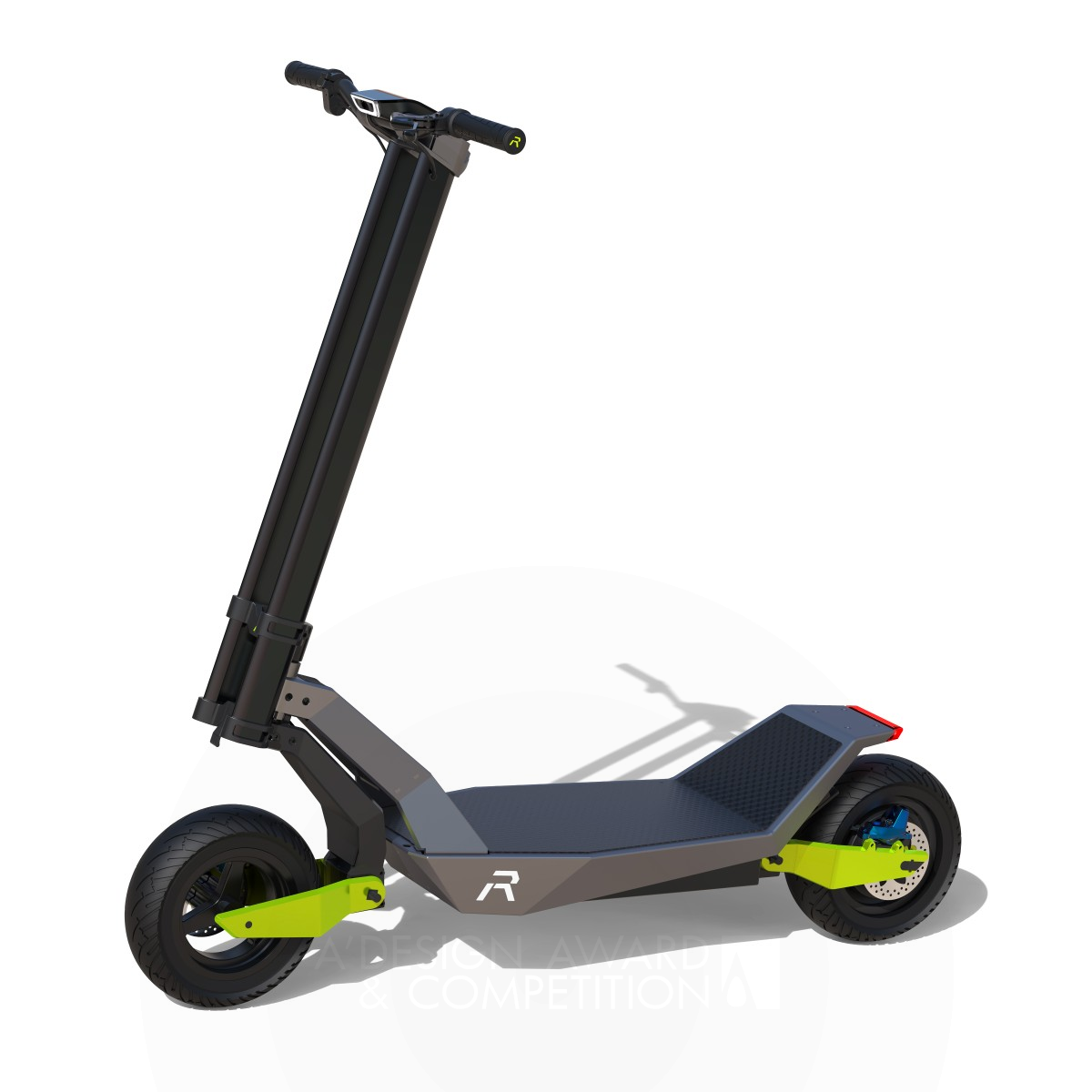 Reev Cruiser Micro Transportation Mean by Tamir Mizrahi Iron Scooter Design Award Winner 2023 