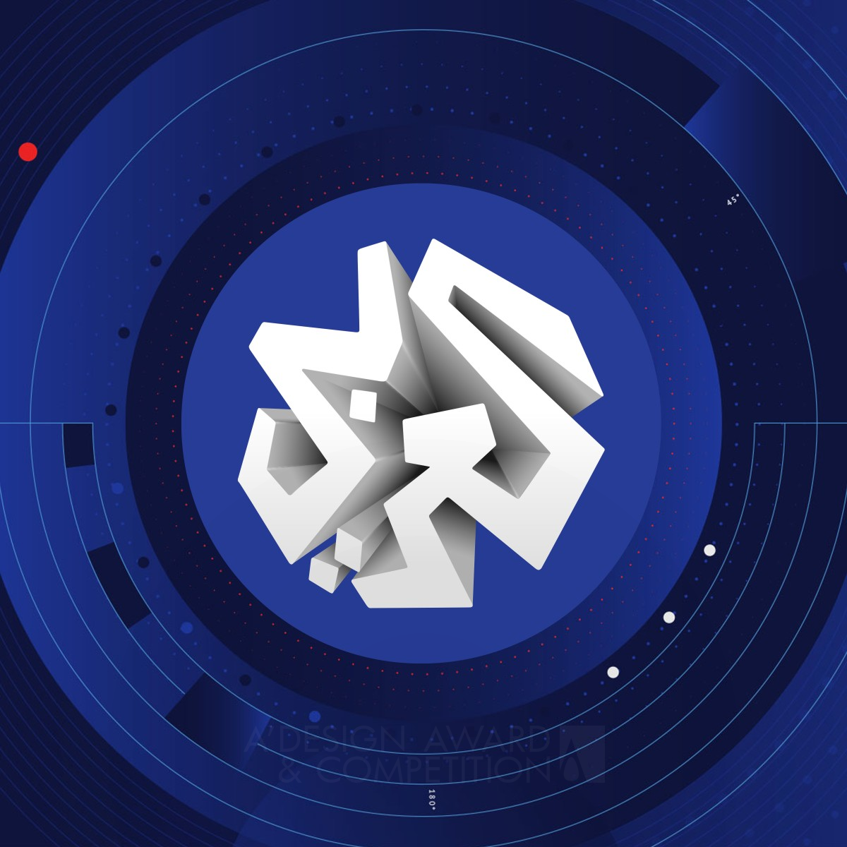 Alaraby TV News Channel Rebrand by Rami Hosni Bronze Digital and Broadcasting Media Design Award Winner 2023 