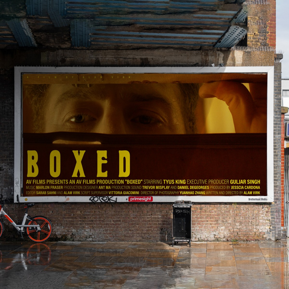 Movie Boxed Campaign by Shaoyang Chen Bronze Advertising, Marketing and Communication Design Award Winner 2023 