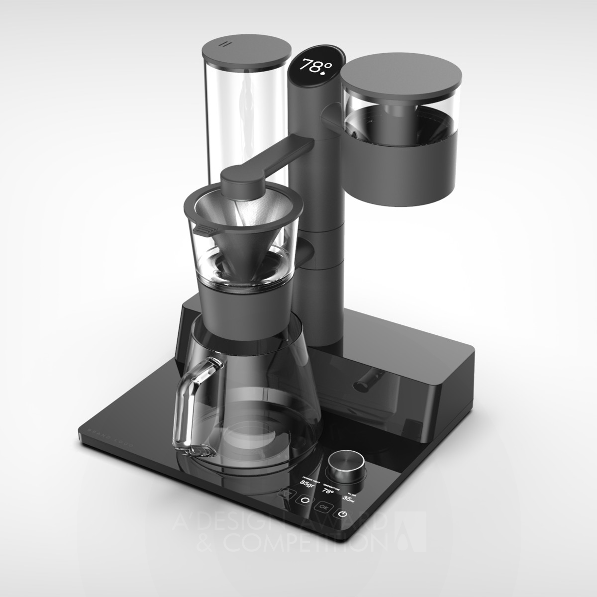 WSD Speciality Coffee Maker by Nicola Zanetti and Federico Bosque Silver Home Appliances Design Award Winner 2023 