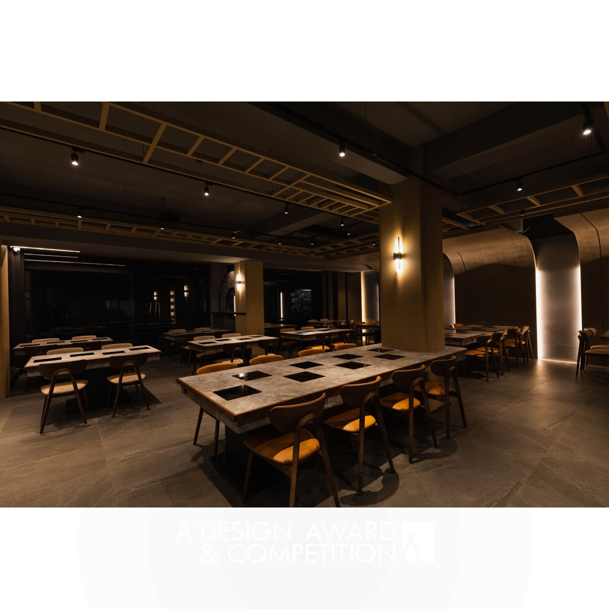 Yue Restaurant by Toby Lin Bronze Interior Space and Exhibition Design Award Winner 2023 