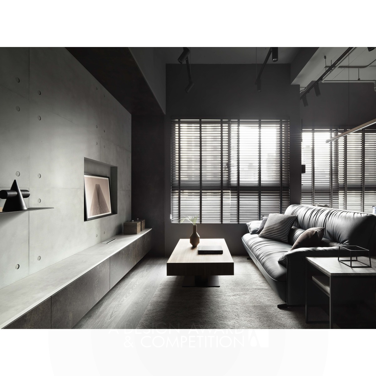 Café and Home Residential House by Aric Chang Bronze Interior Space and Exhibition Design Award Winner 2023 