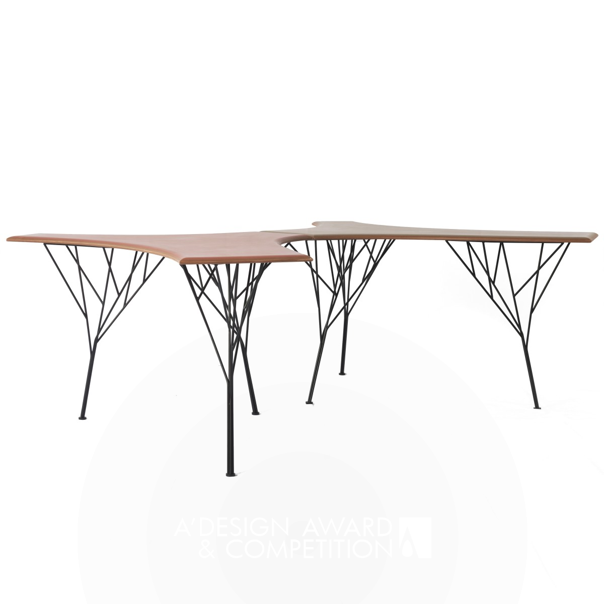 Triangle Table by Zhejiang Sci-Tech University Bronze Furniture Design Award Winner 2023 