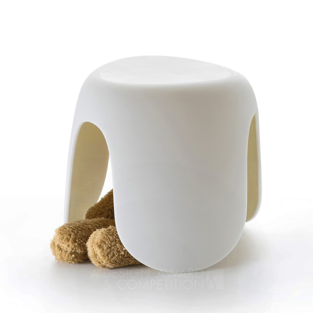 Cream Stool by Shimoyama Shanghai DIY Home Co., Ltd. Bronze Baby, Kids' and Children's Products Design Award Winner 2023 