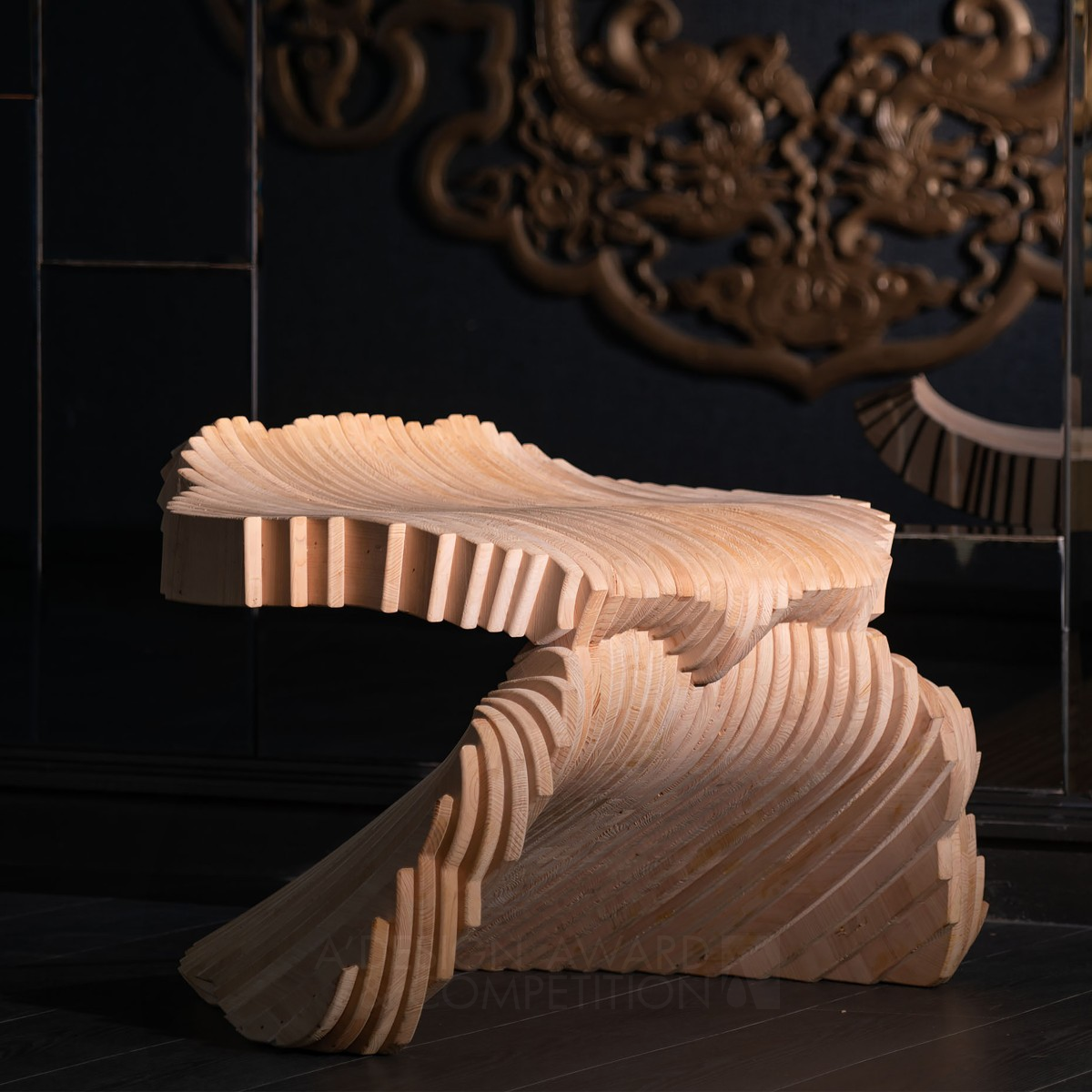 The Fortunate Ruyi Chair Furniture by Tzu Wei Lin Bronze Furniture Design Award Winner 2023 