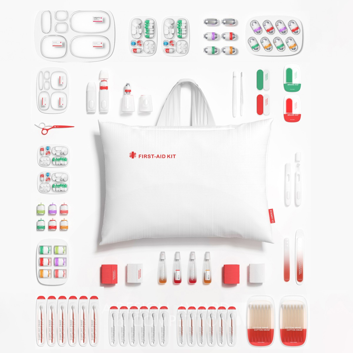 Care U Most Home First Aid Kit by Yangyang Liao Bronze Beauty, Personal Care and Cosmetic Products Design Award Winner 2023 