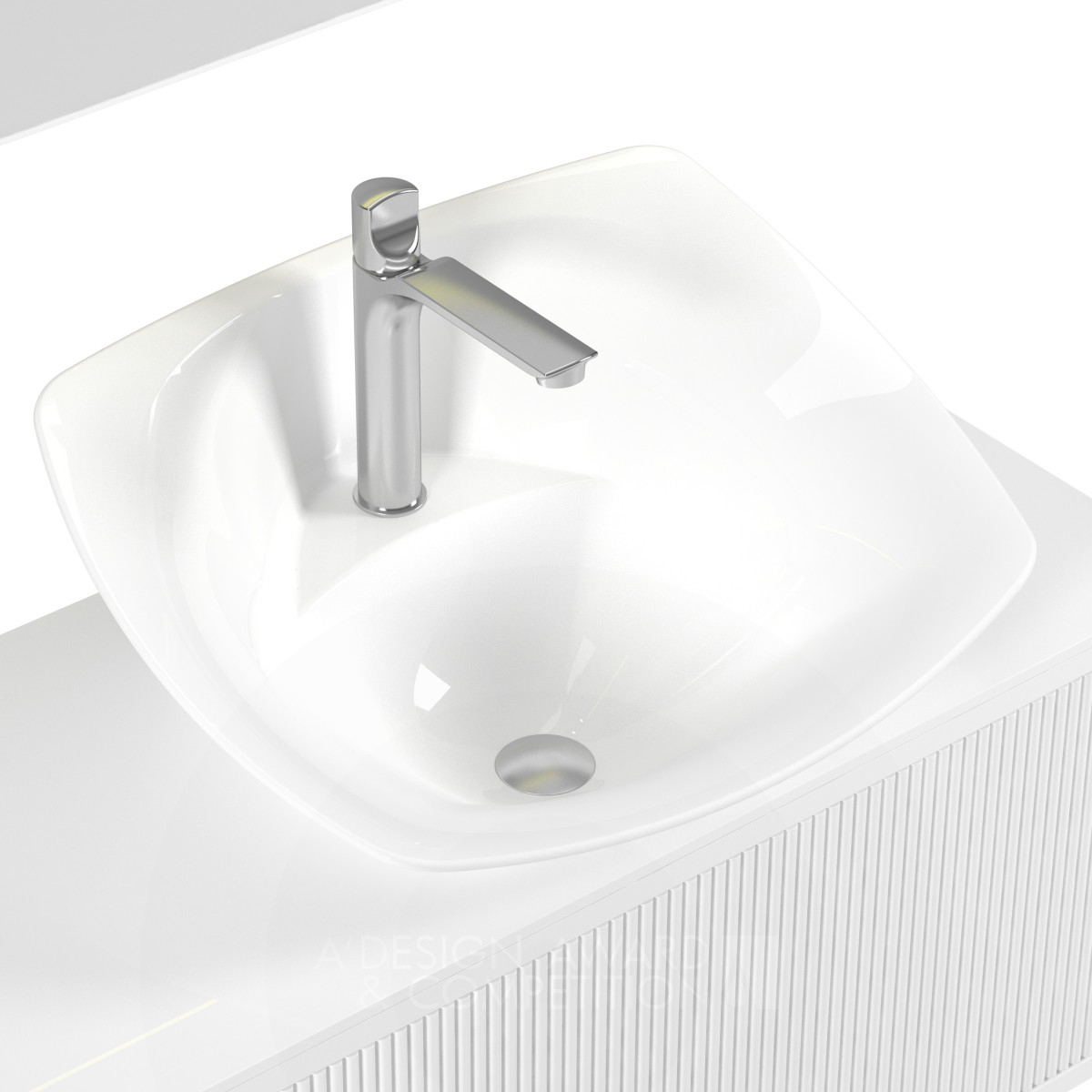 Serel Lily Countertop Washbasin by Serel Design Team Bronze Bathroom Furniture and Sanitary Ware Design Award Winner 2023 