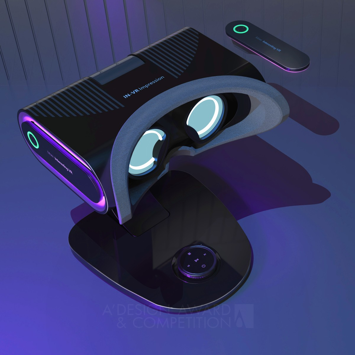 IN-VR Impression Device by Hongliang Qian Iron Wearable Technologies Design Award Winner 2023 